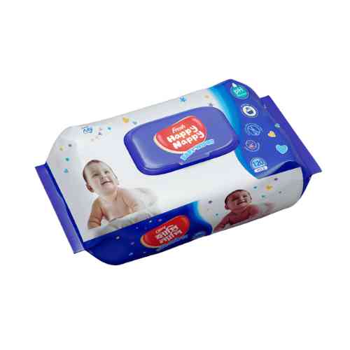 Fresh Happy Nappy Baby Wipes (120 Sheets)